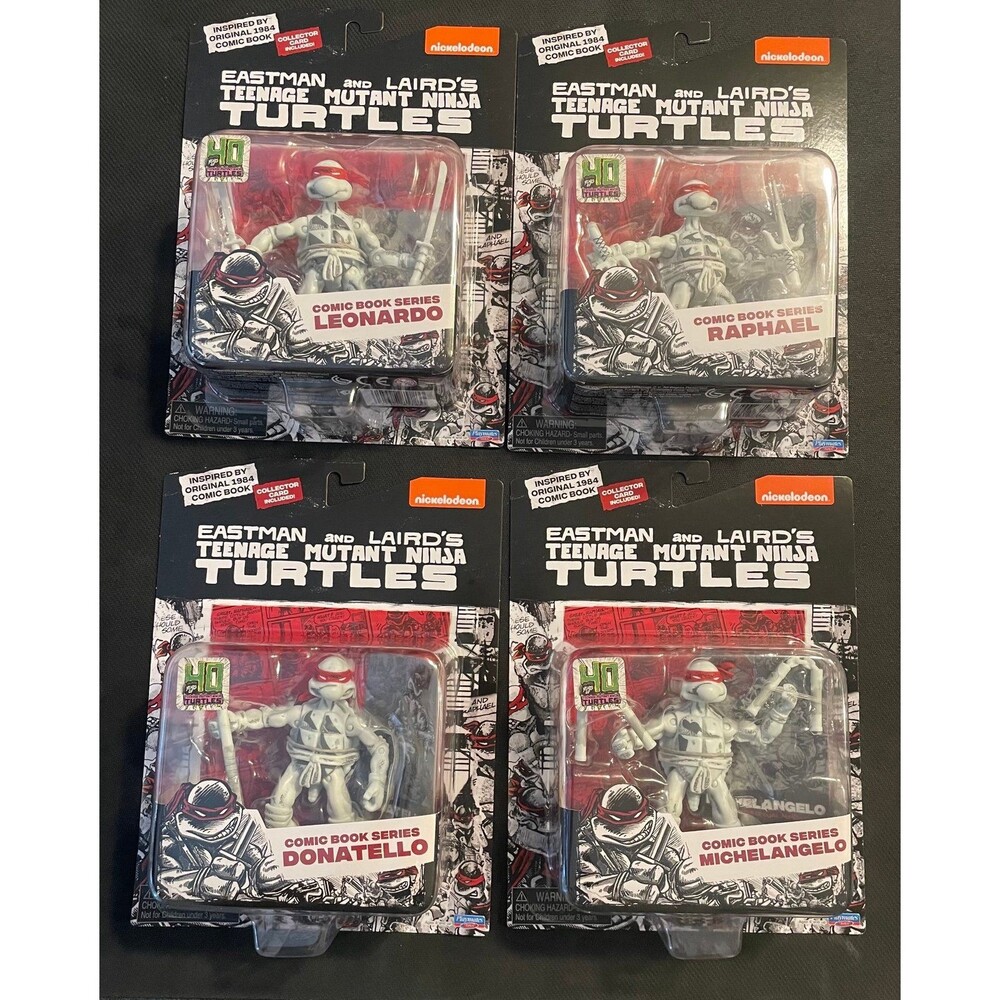Eastman & Laird's 40 Yrs Teenage Mutant Ninja Turtles 4 pack